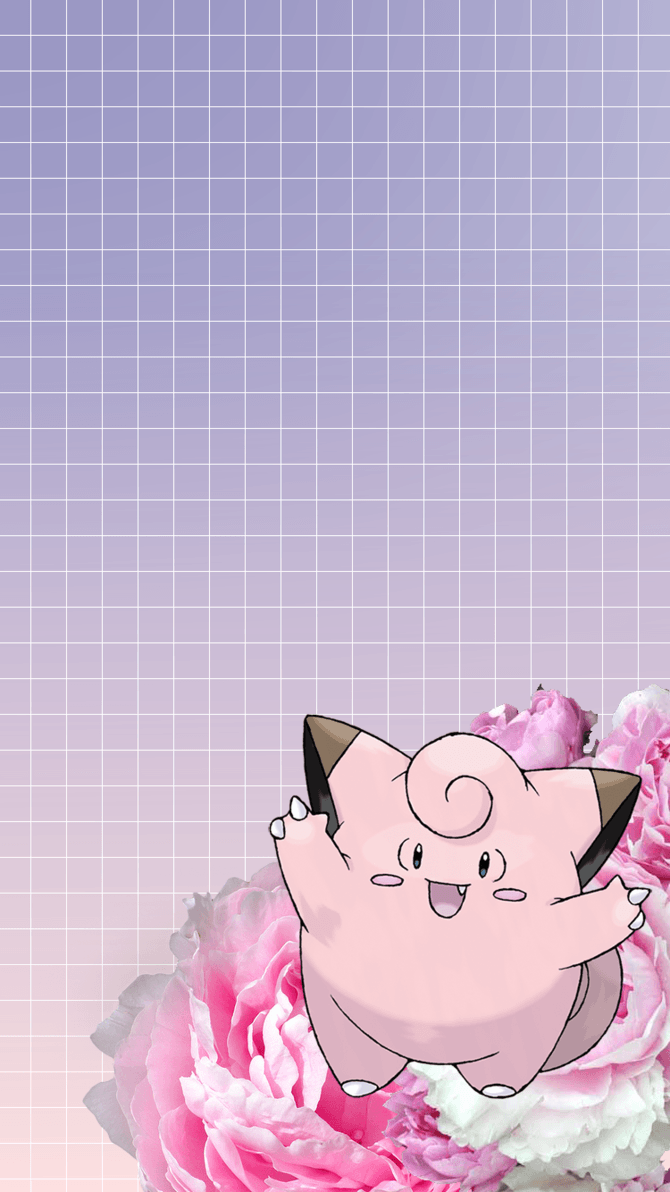 Clefairy iPhone 6 Wallpapers by JollytheDitto