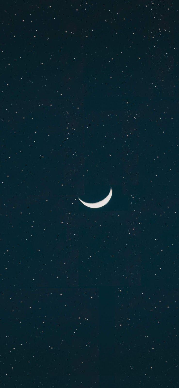 crescent moon wallpapers iphone x