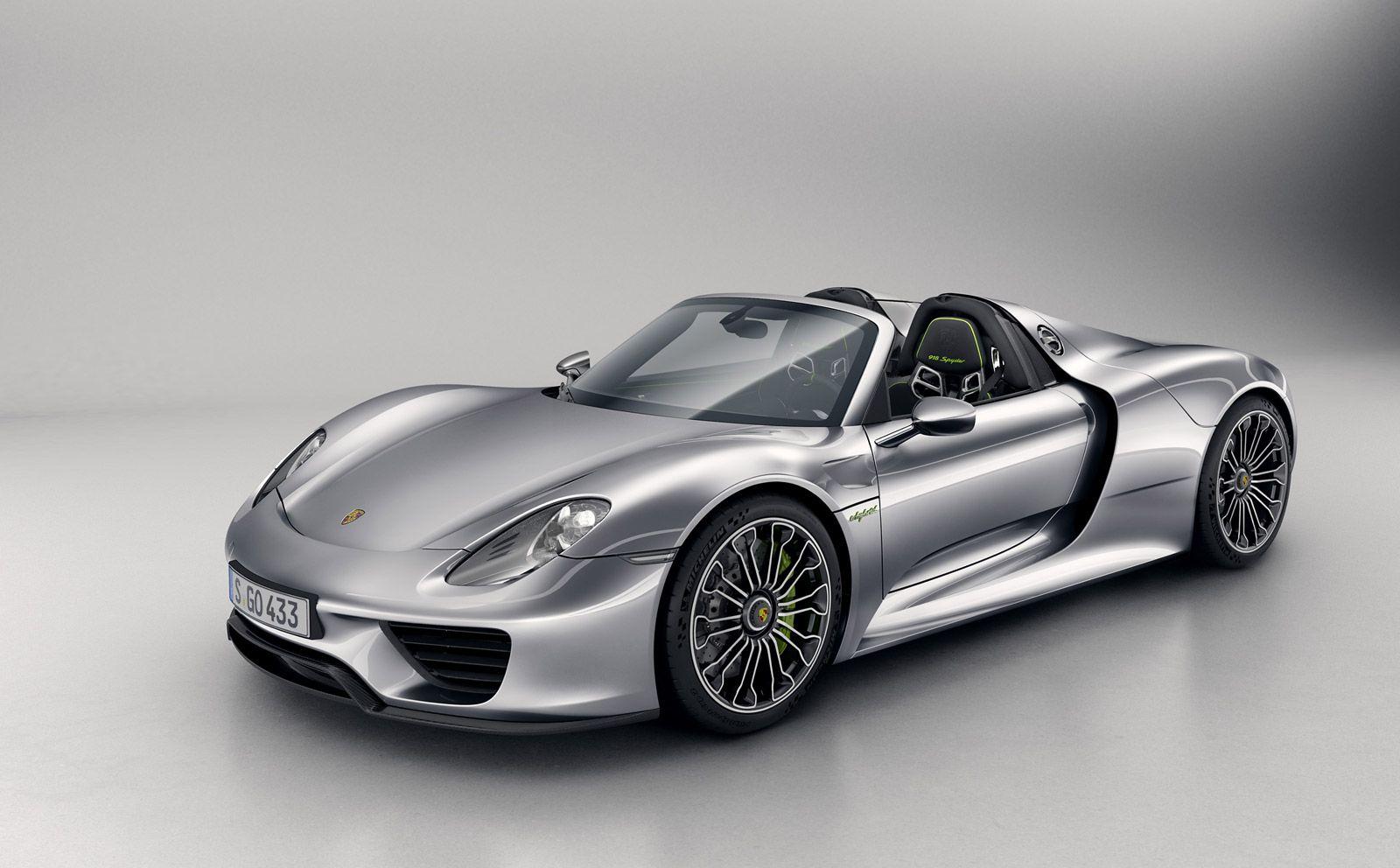 Porsche 918 Spyder Debuts At 2013 Frankfurt Auto Show