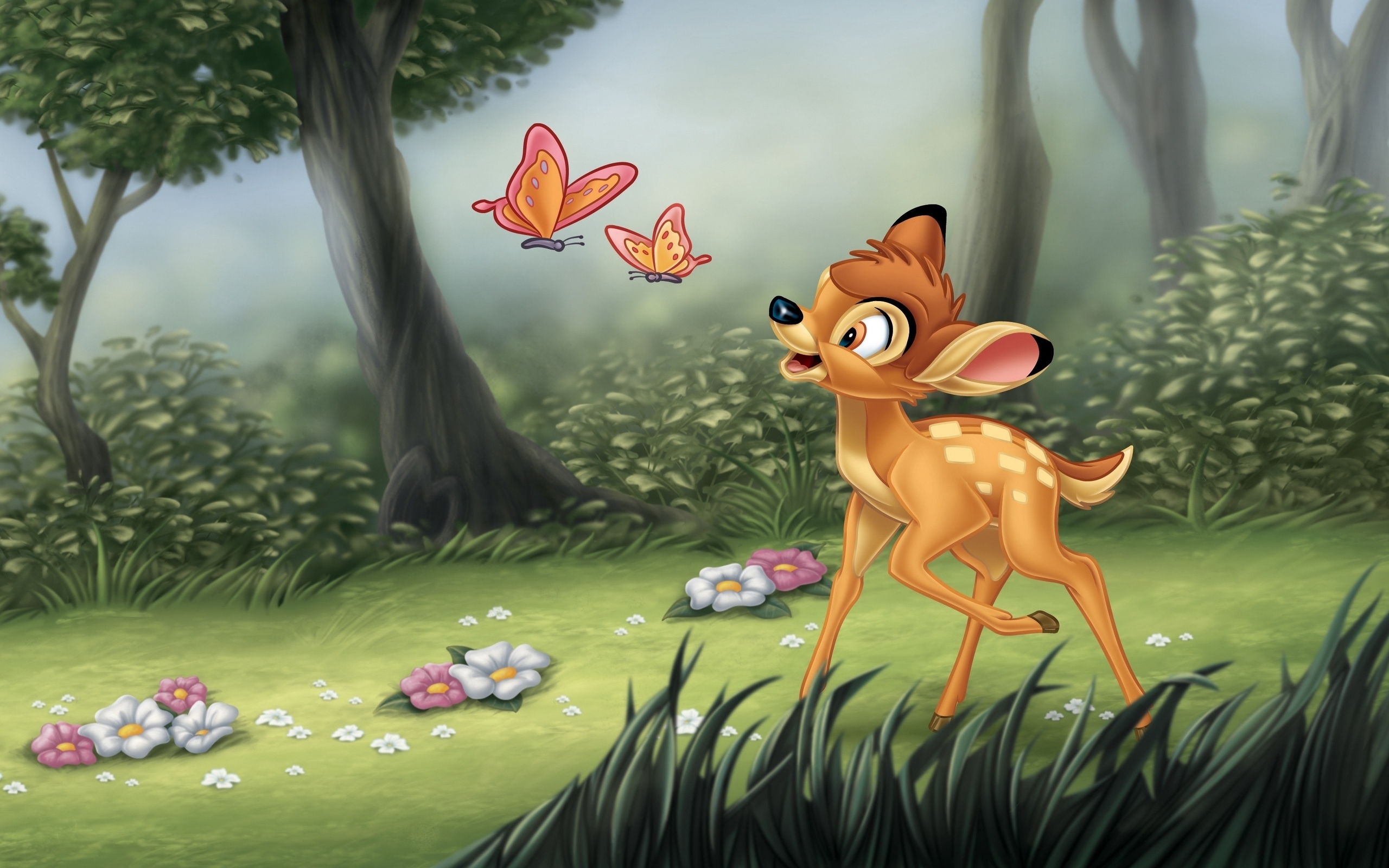 Wallpapers Bambi Disney Cartoons