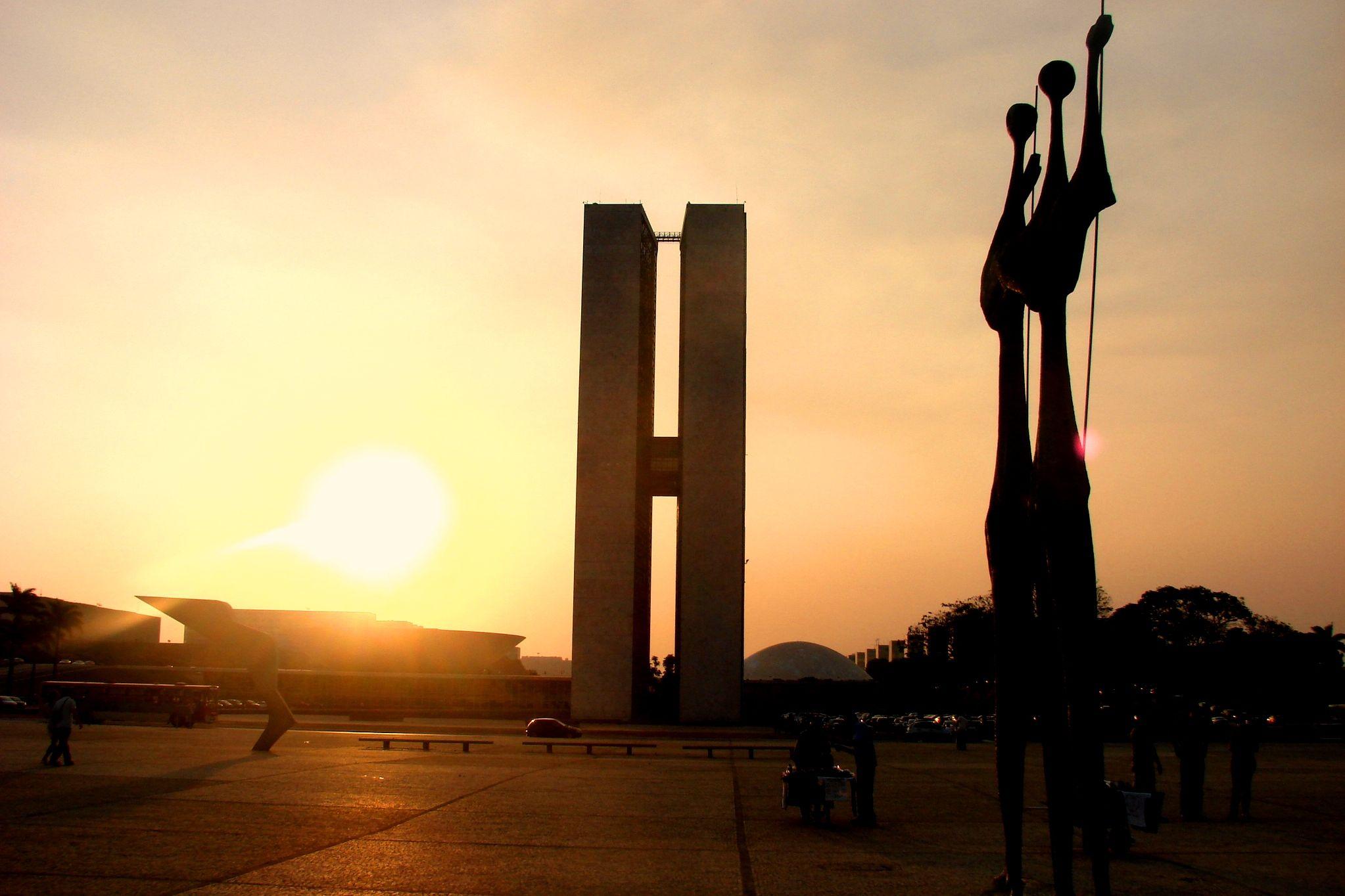 Amanhecer em Brasília 4K HD Wallpapers