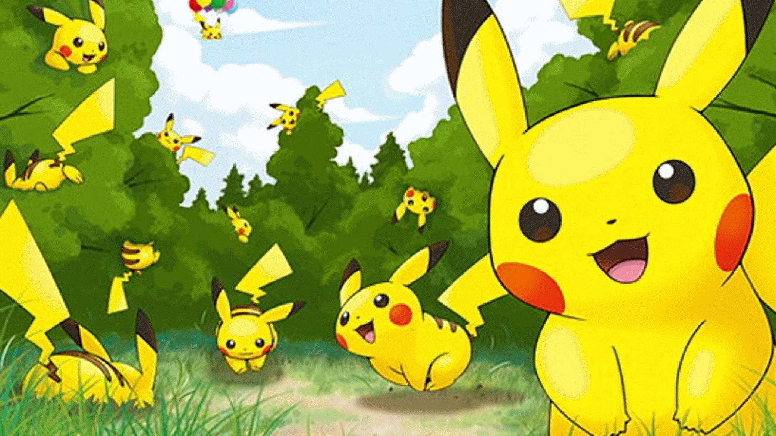 Awesome Pokemon Pikachu Hd Image Wallpaper Backgrounds For Laptop