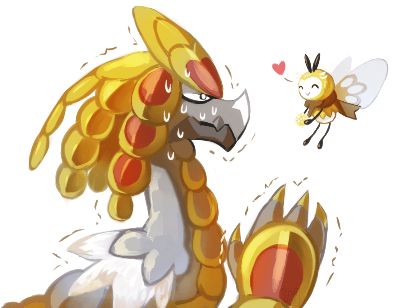 Ribombee and Kommo