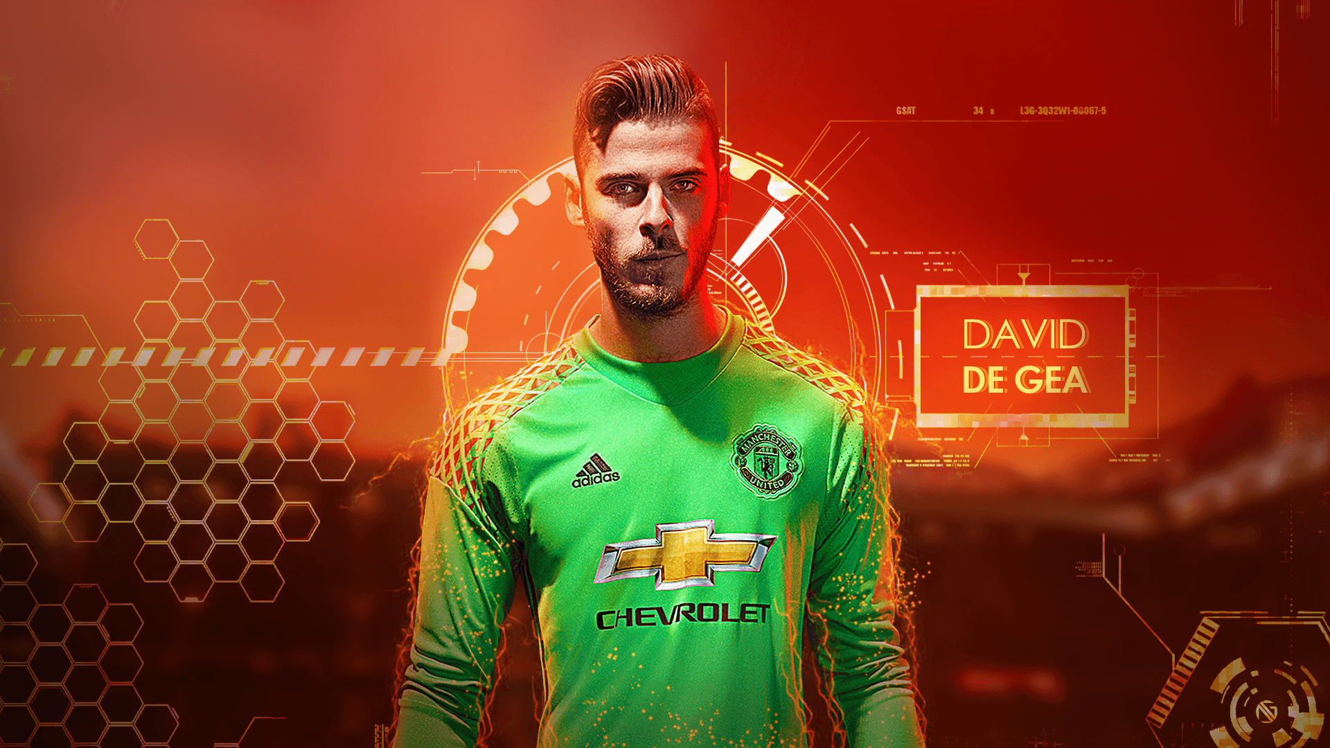 David De Gea Wallpapers Work 2017 by dreamgraphicss