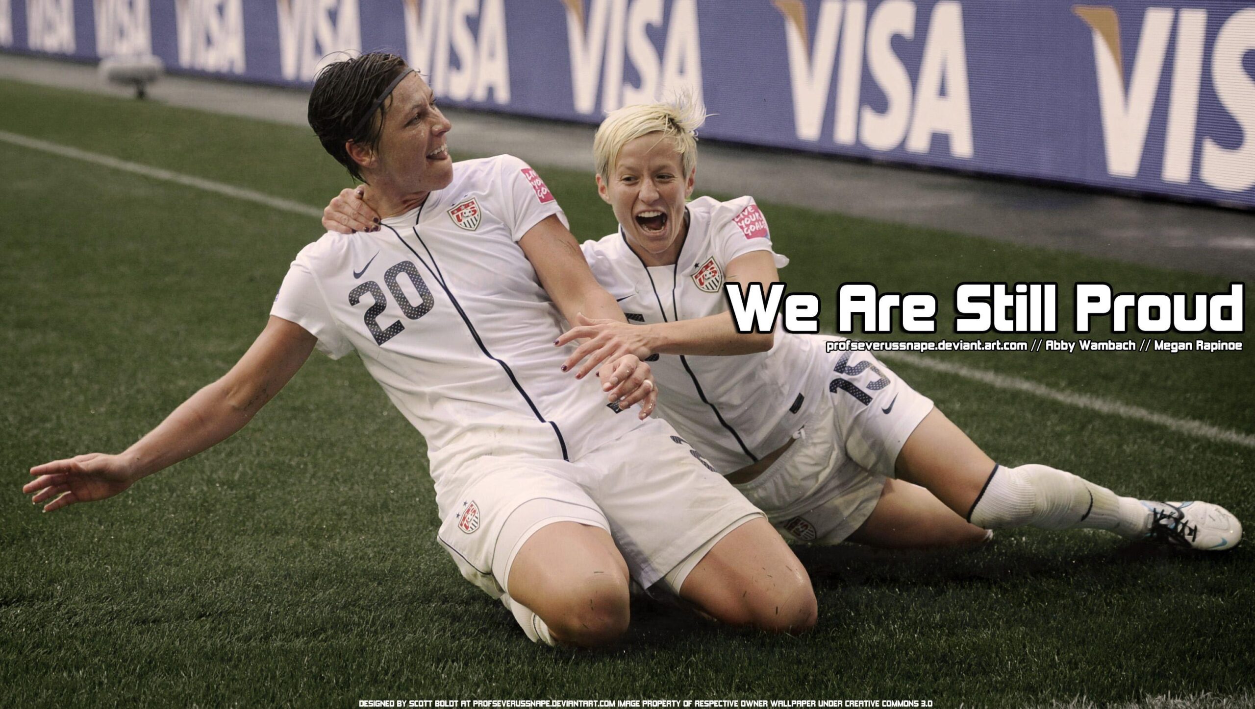 USWNT Abby Wambach Megan Rapinoe World Cup Soccer Football