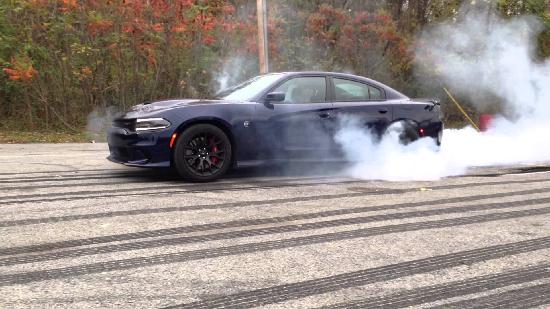 Dodge Charger Hellcat Burnout wallpapers