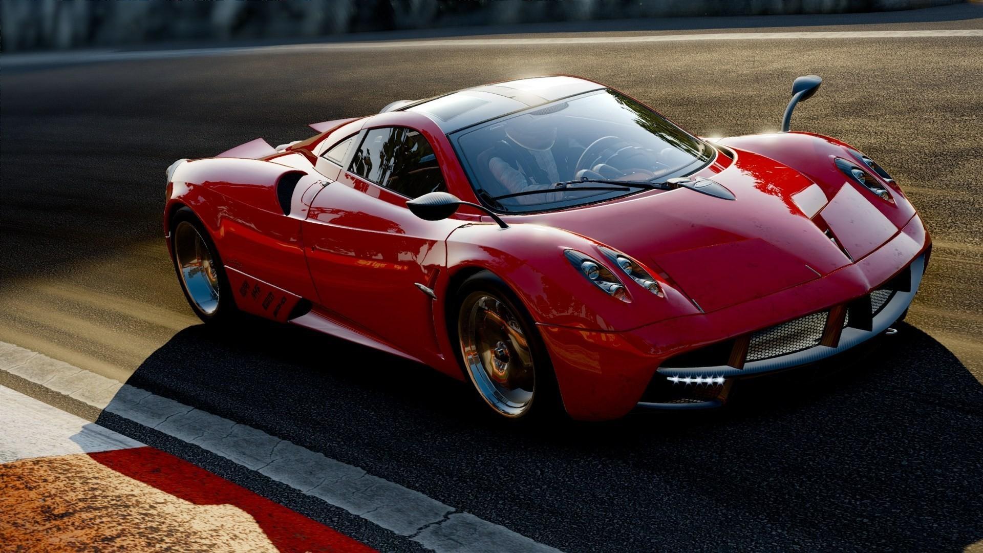 Red Supercar Pagani Huayra HD Wallpapers