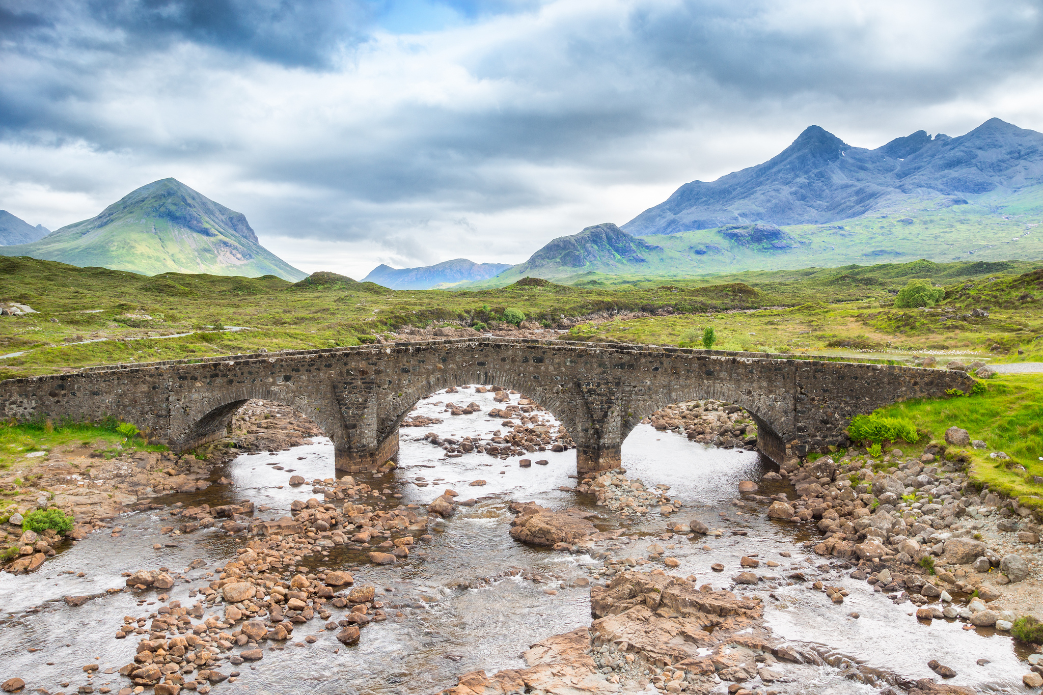 The old bridge on the Isle of Skye [] : wallpapers