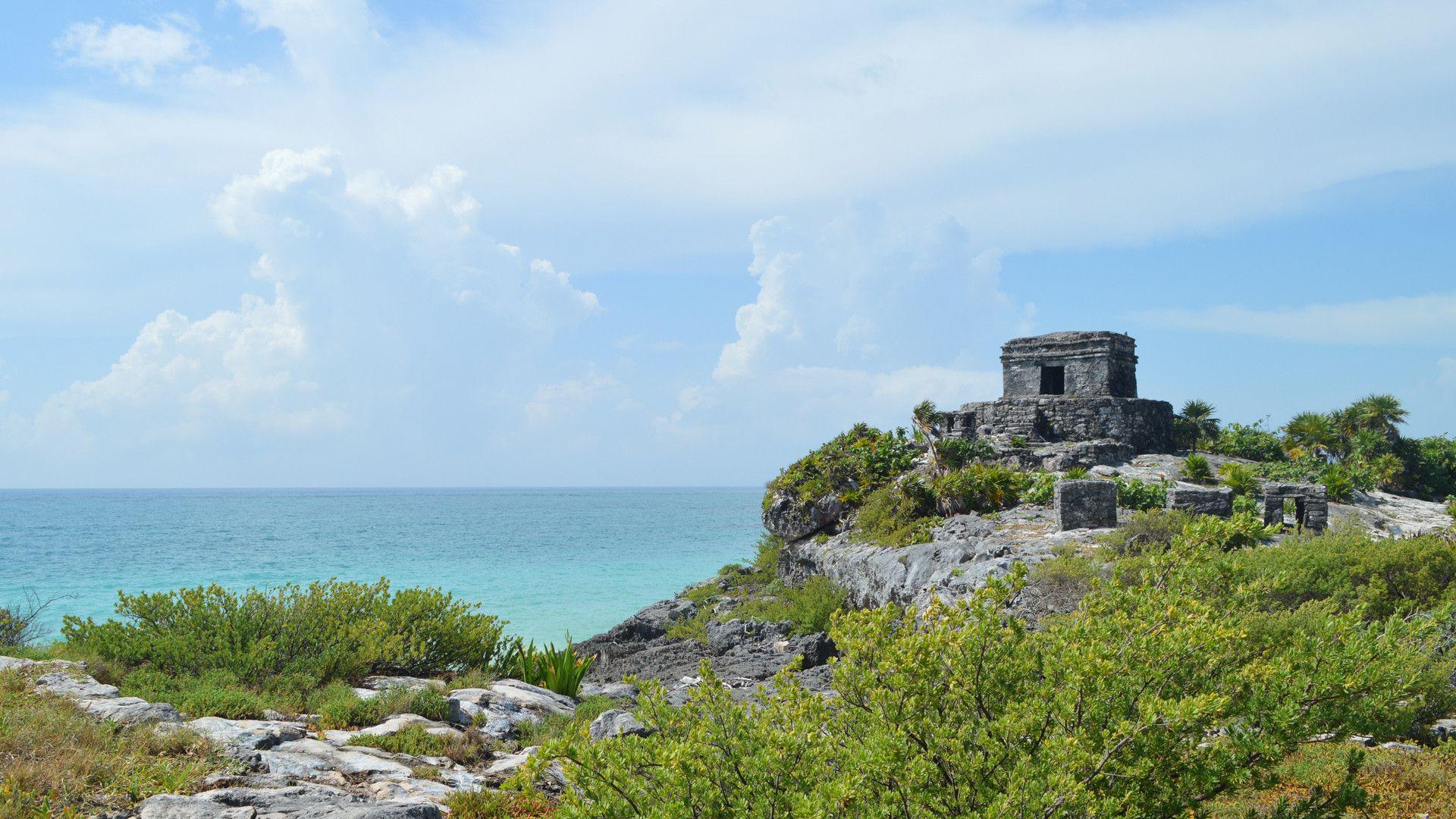 Tulum Mayan Ruins [1920 x 1080] : wallpapers