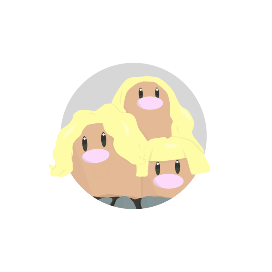 Alolan Dugtrio Icon by Alolan