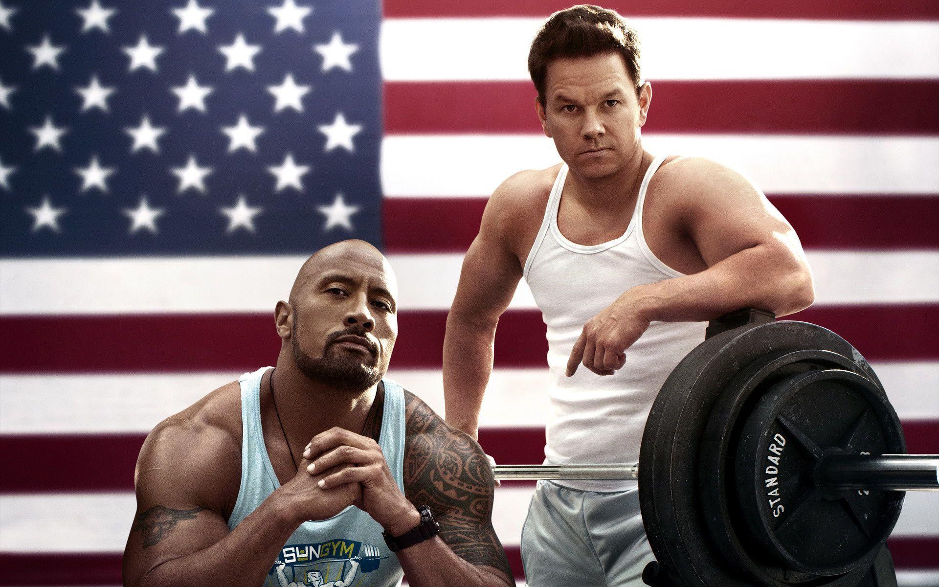 Dwayne Johnson Usa Flag