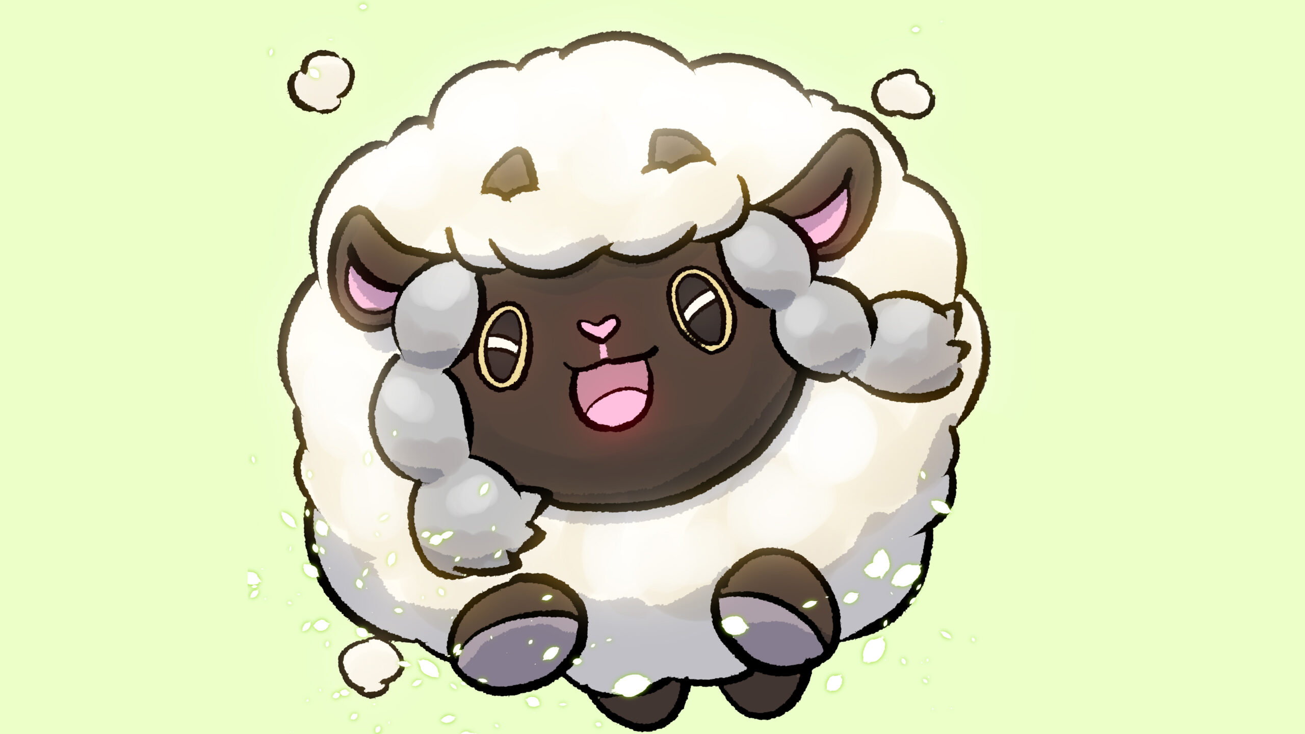 Wooloo Pokemon Sword and Shield 4K Wallpapers