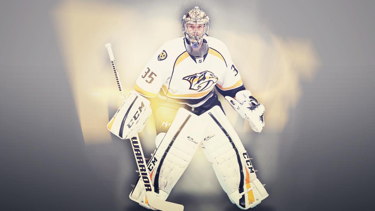 Wallpapers Pekka Rinne on ice » On