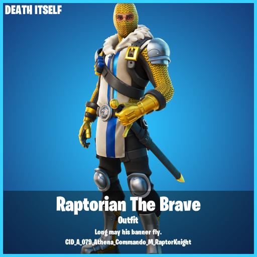 Raptorian The Brave Fortnite wallpapers