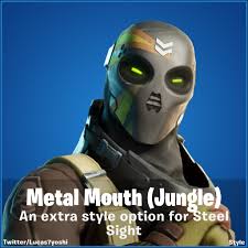 Metal Mouth Fortnite wallpapers