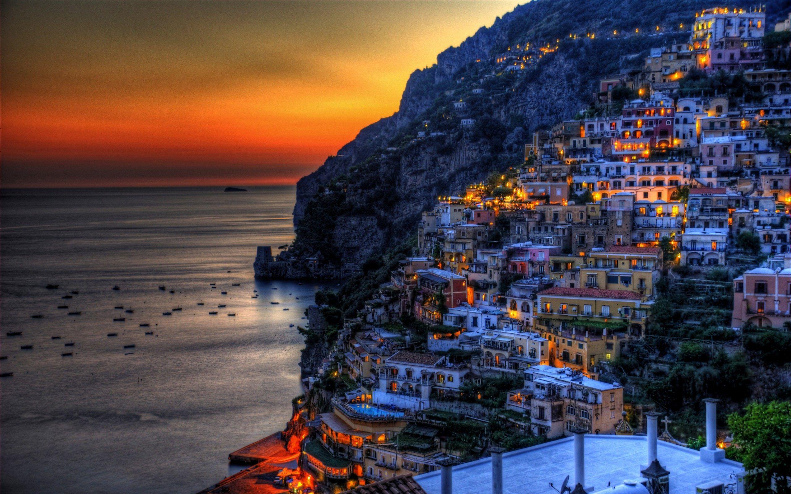 Amalfi Coast Italy Wallpapers HD For Desktop, PC and Mobile