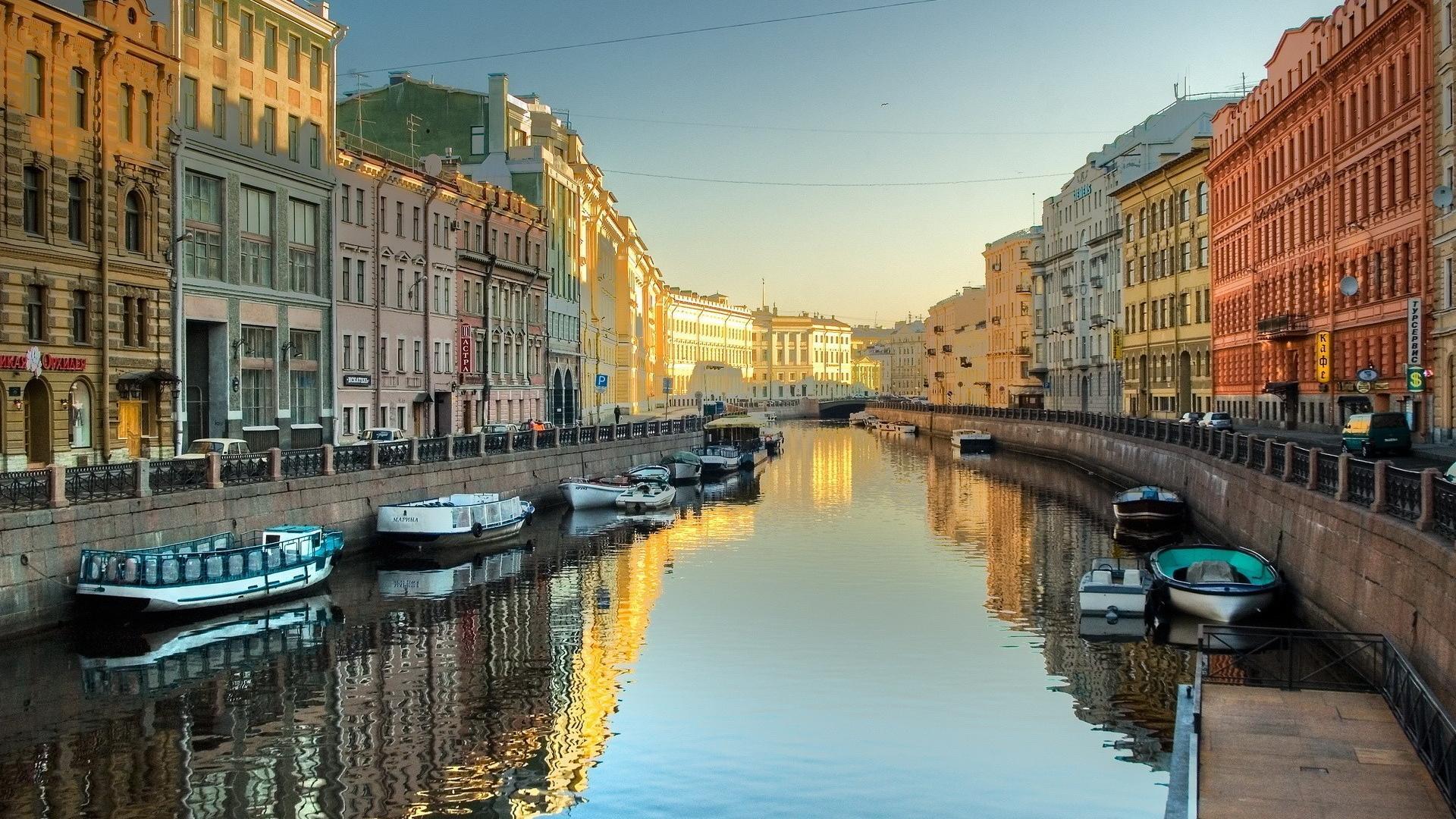 Russia saint petersburg canal cityscapes wallpapers