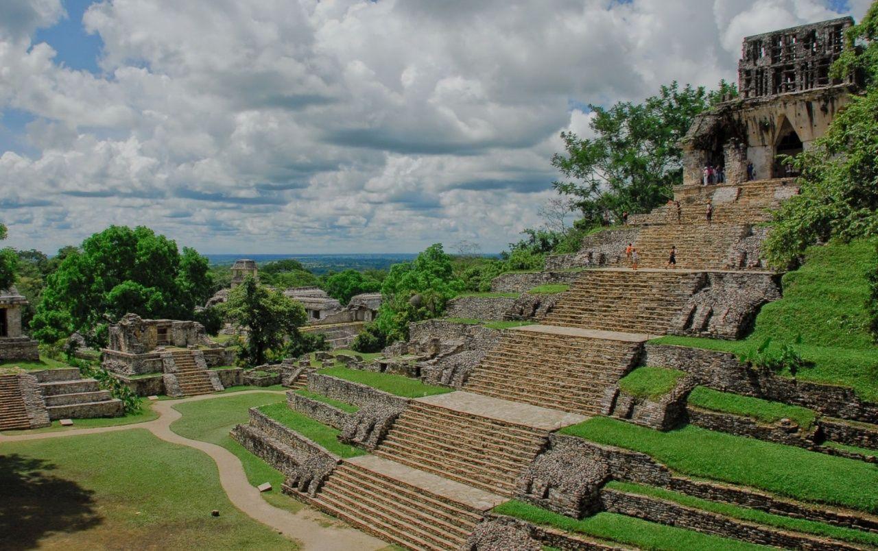 Mayan Ruins Palanque Mexico wallpapers