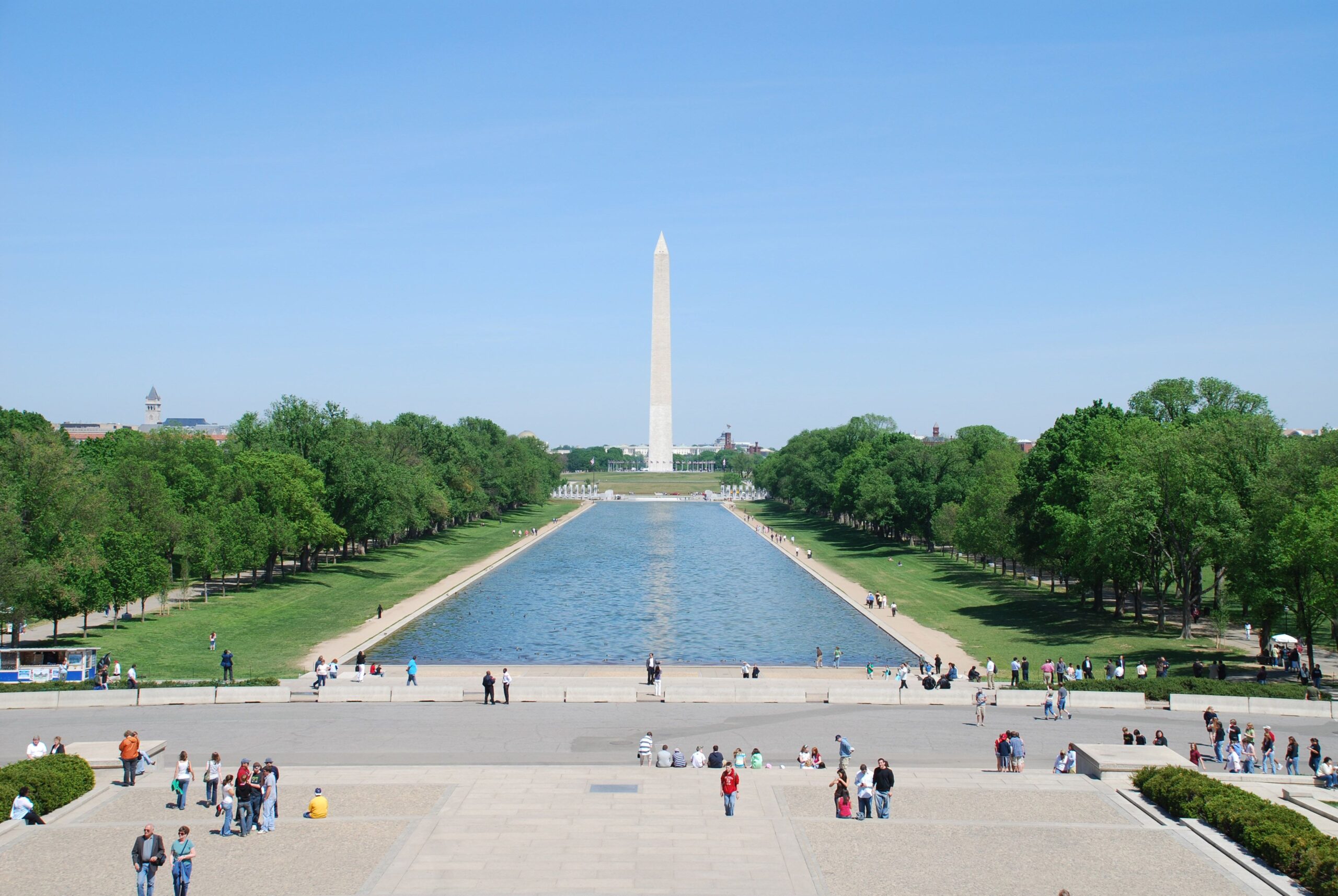 Washington Monument, Reflecting Pool, National Mall : Travel