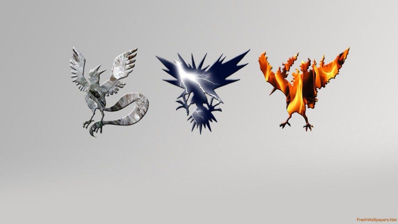 Articuno, Zapdos and Moltres