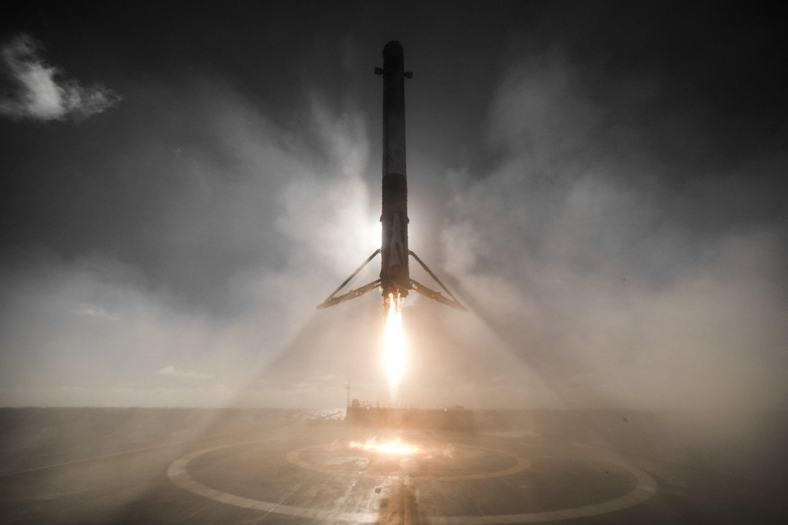 Iridium 1 Landing, SpaceX, Rocket, Landing Wallpapers HD / Desktop