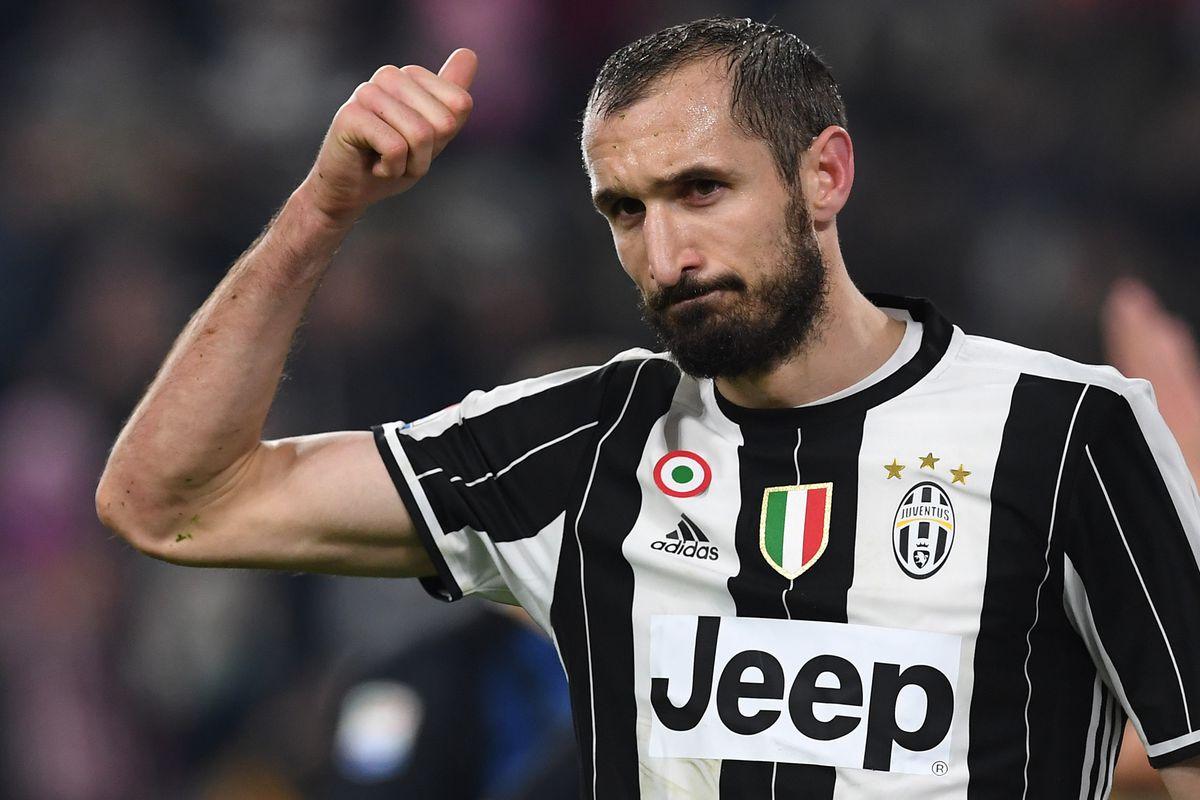 Reports: Giorgio Chiellini to miss Juventus’ game against Palermo