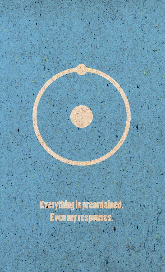 Watchmen Dr. Manhattan Minimalism Poster by ~Jackbamm