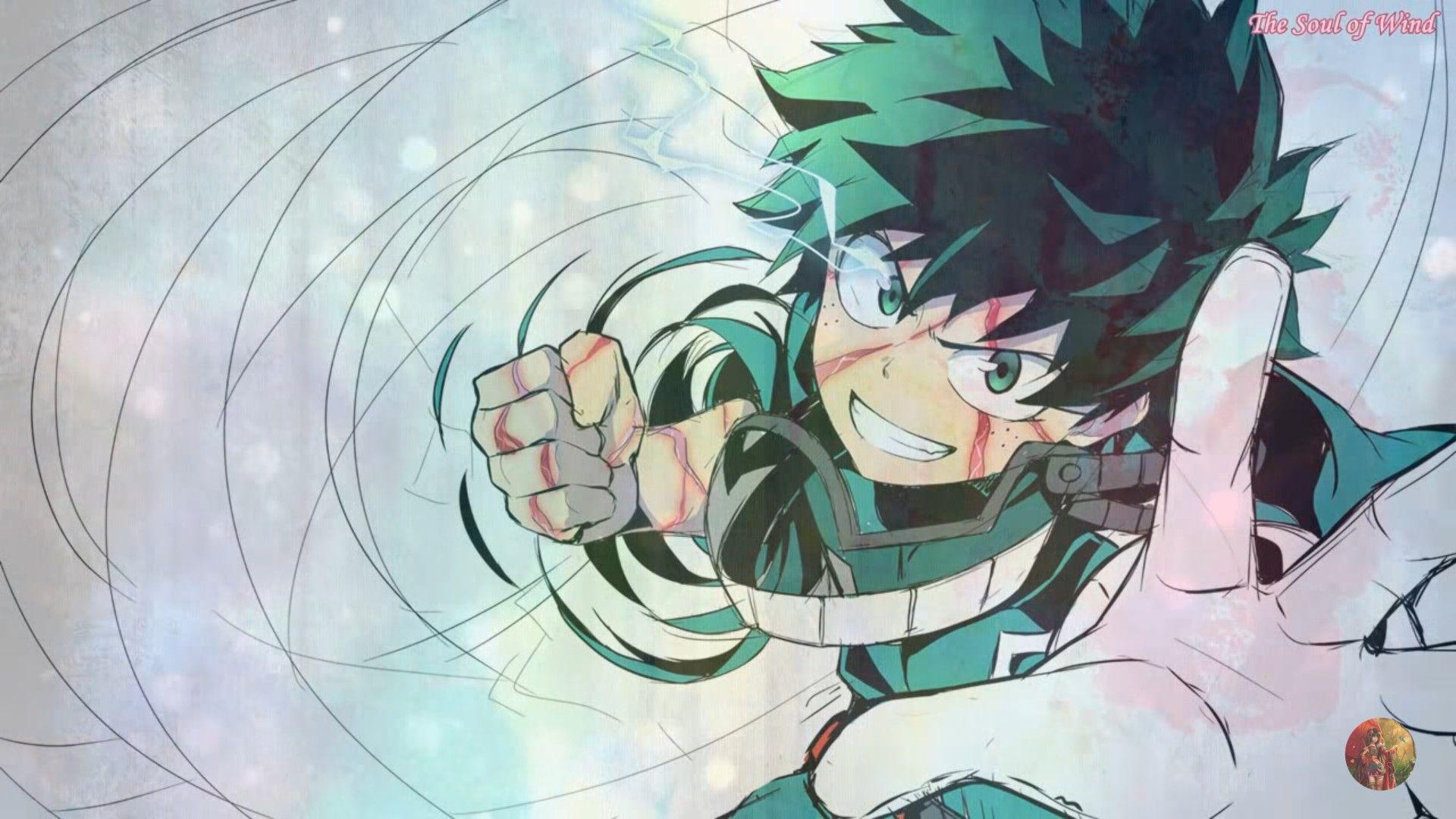 Anime Boku No Hero Academia Izuku Midoriya Wallpapers