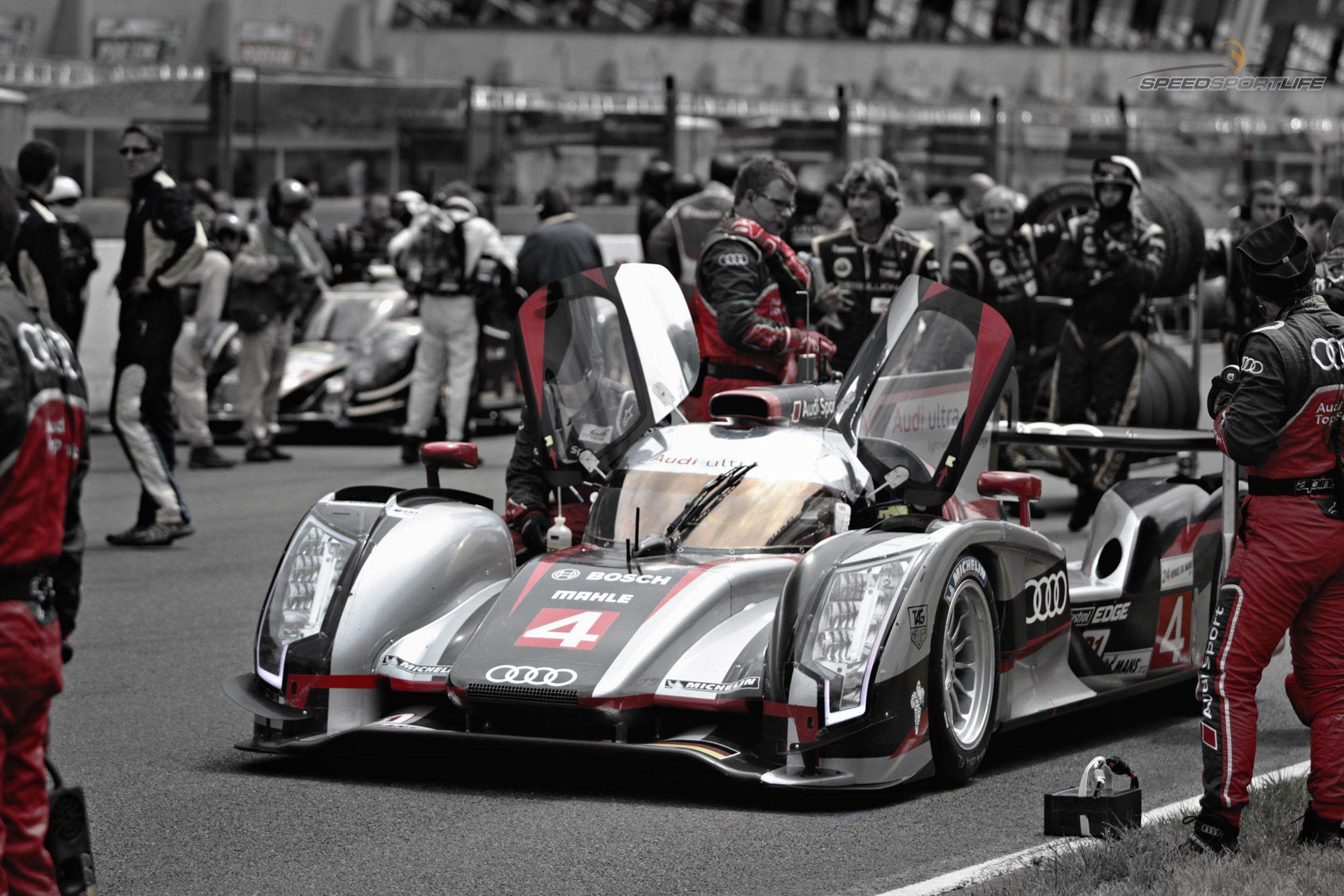 S:S:L Wallpaper: On the Grid at Le Mans