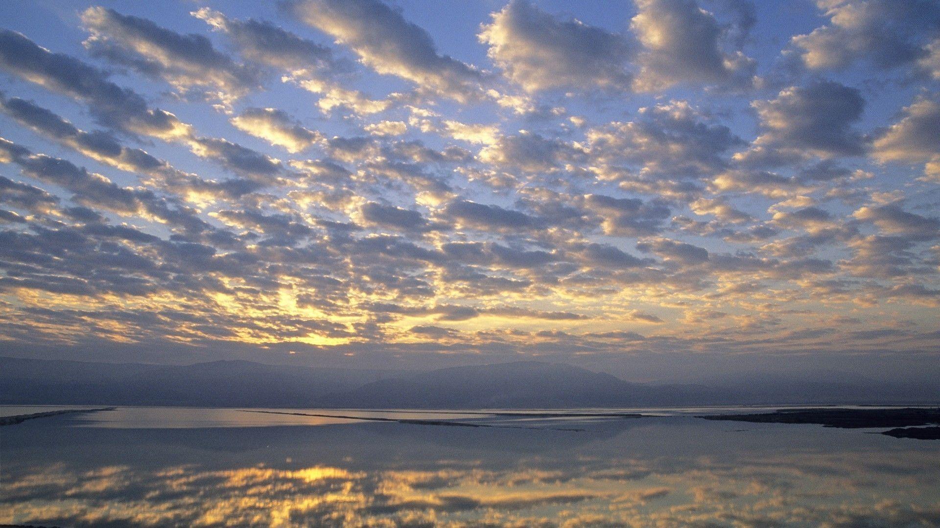 Israel dead sea sunrise wallpapers