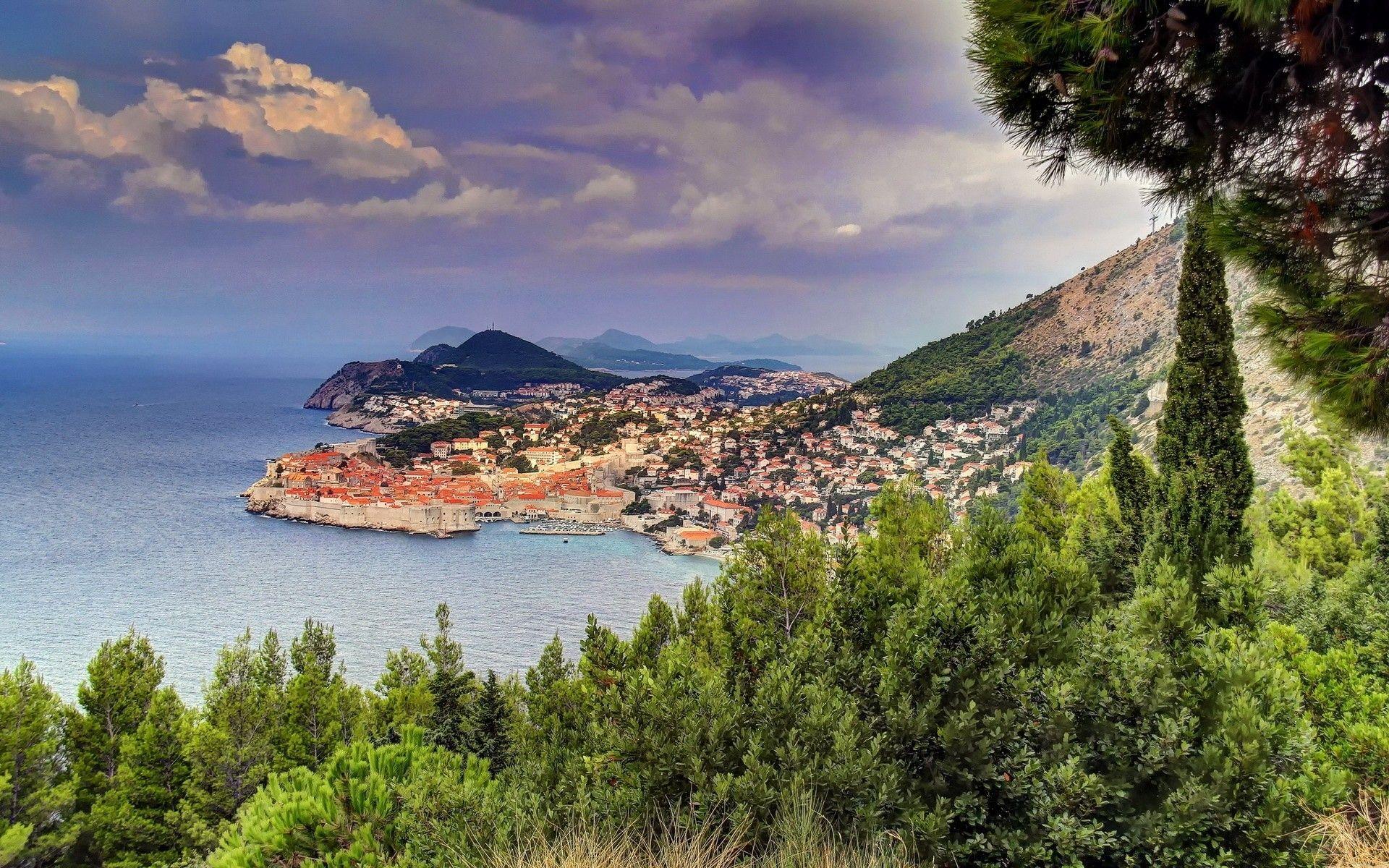 Croatia Coast Dubrovnik. Android wallpapers for free