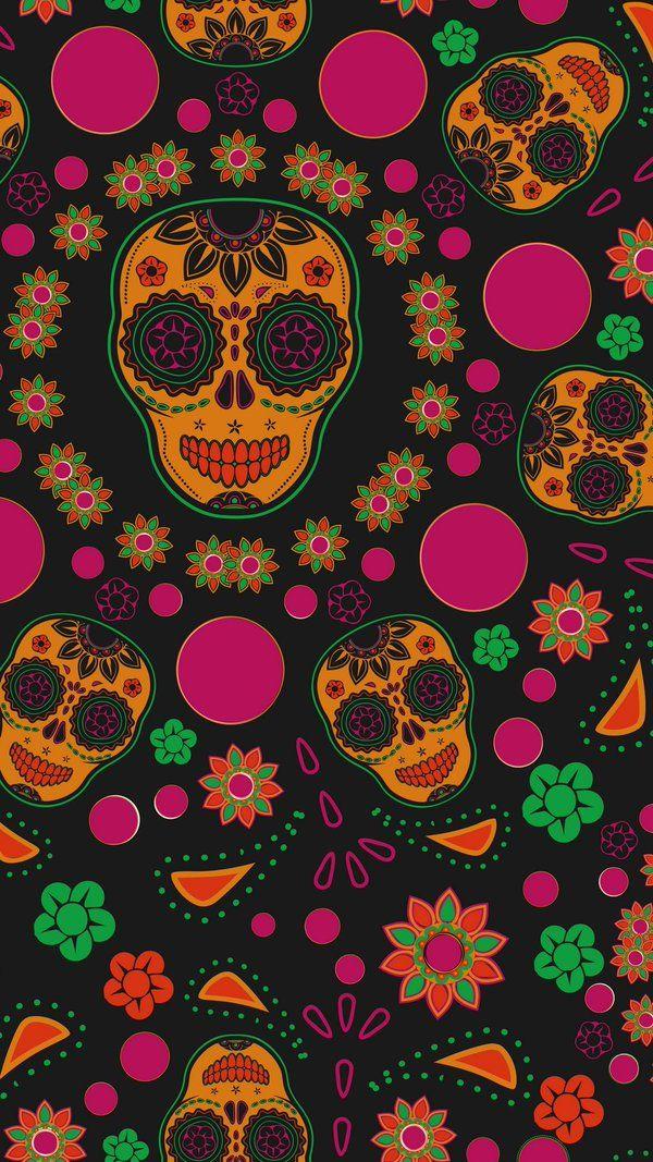 HD Phone Wallpapers on Twitter: Day of the dead // Dia de los